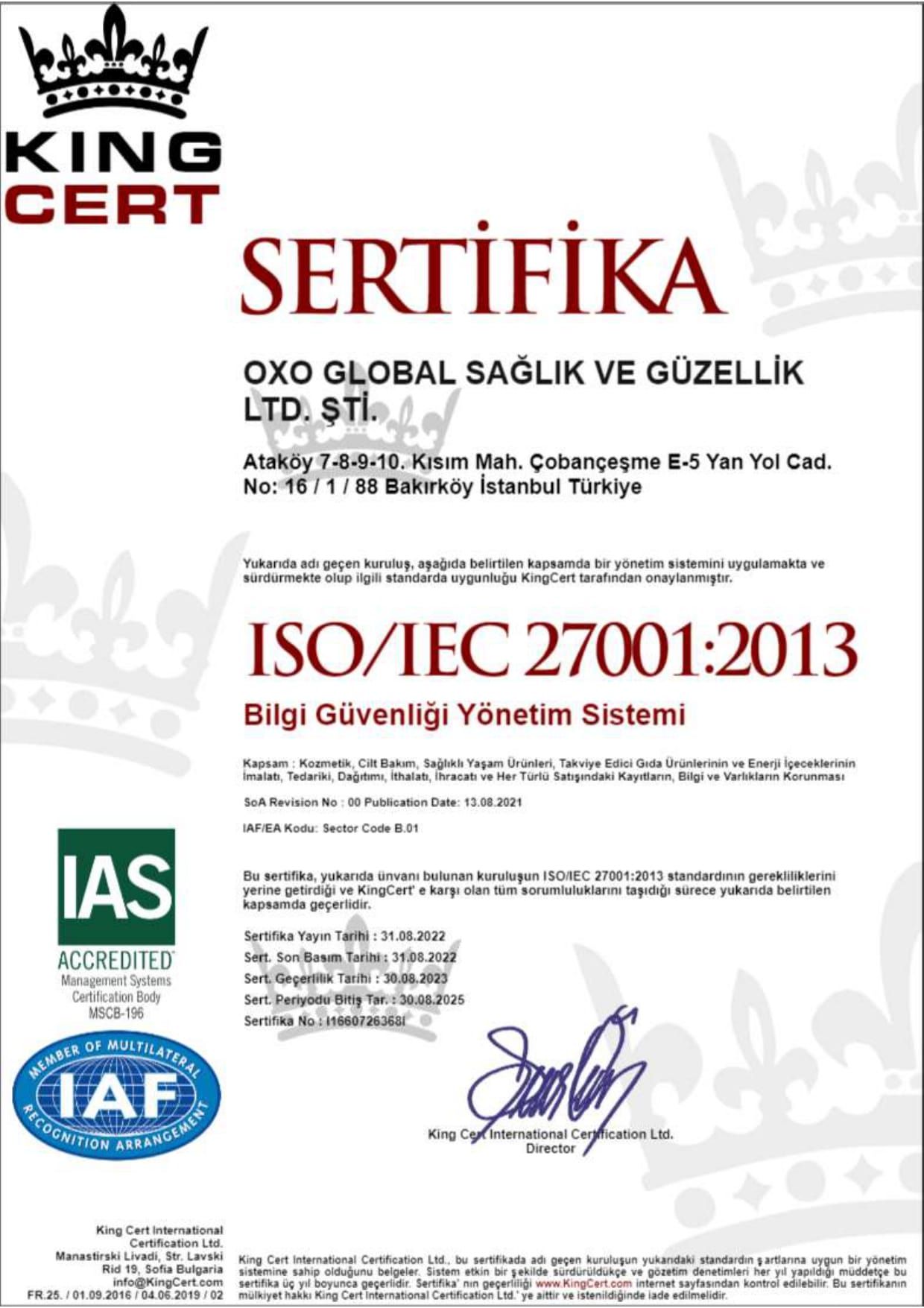 ISO-IEC 27001 2013